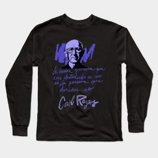 Carl Rogers Nueva persona Long Sleeve T-Shirt